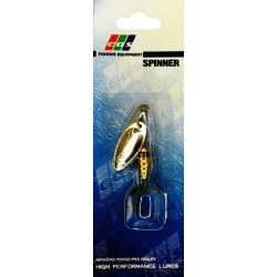 Рибальська блешня, обертова, EOS S0029D, вага 5г, колір GS201001